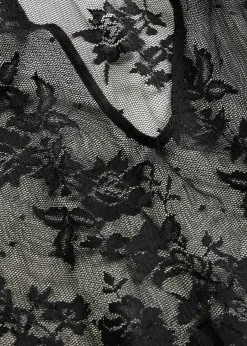 bonprix Top à manches longues + shorty (Ens. 2 pces.)|Femme Guêpières & Déshabillés|Dessous