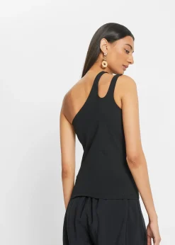 Femme bonprix T-Shirts & Tops|Top à épaule dénudée avec coton