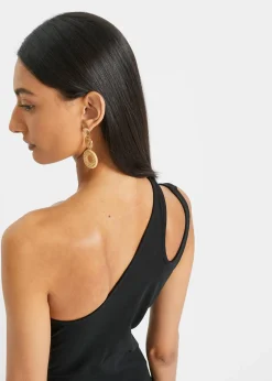 Femme bonprix T-Shirts & Tops|Top à épaule dénudée avec coton