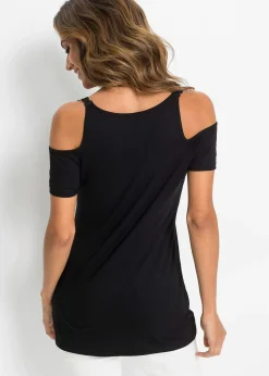 bonprix Top à épaules dénudées à dentelle|Femme T-Shirts & Tops
