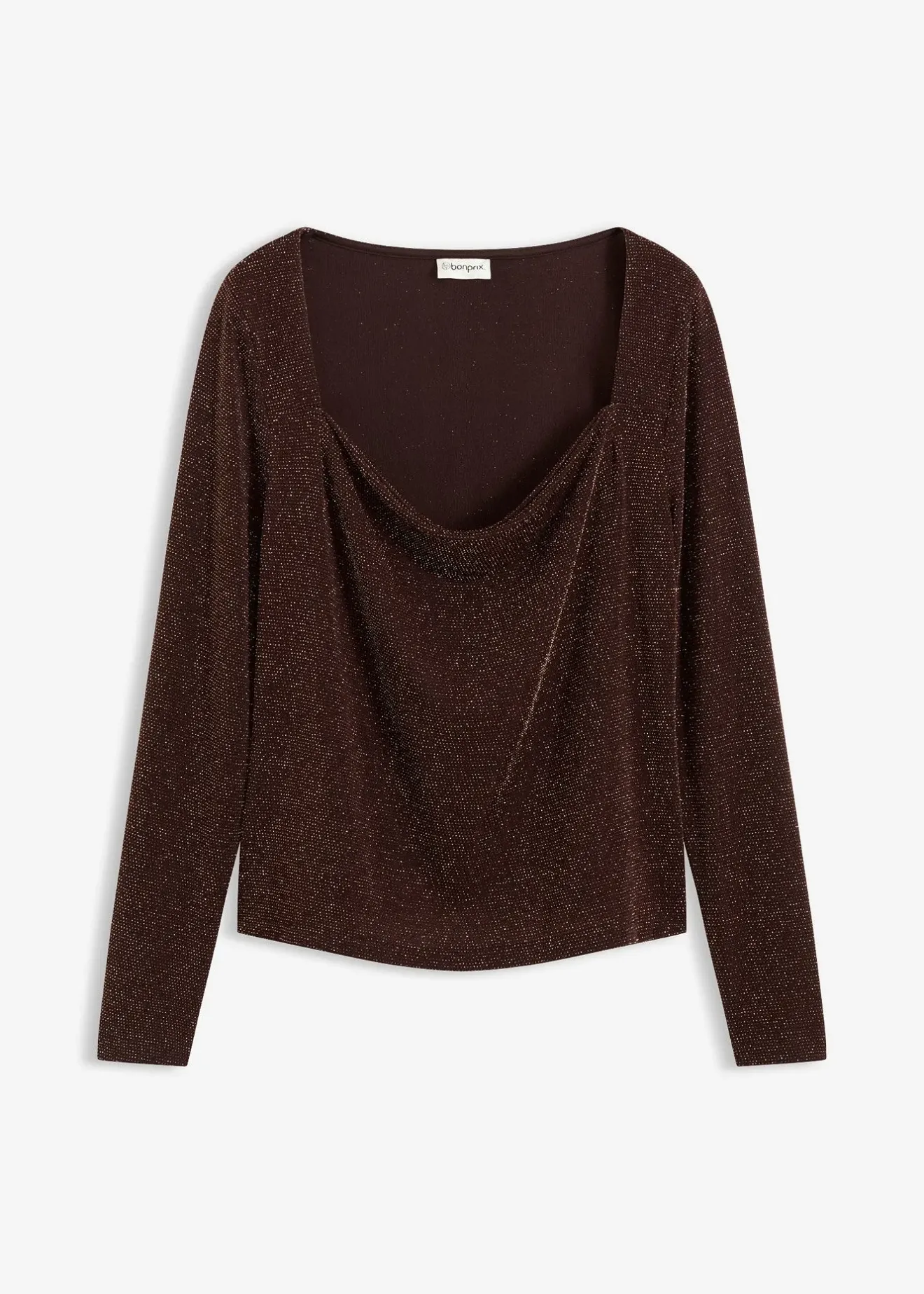 bonprix Top col bénitier|Femme T-Shirts & Tops