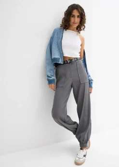 Femme bonprix T-Shirts & Tops|Top côtelé 100% coton