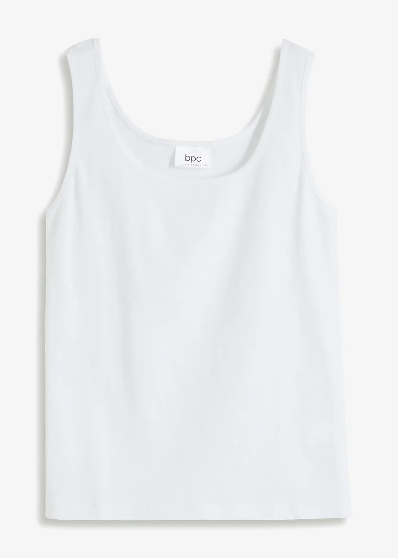 Femme bonprix Tricots De Peau|Basiques|Top côtelé 100% coton