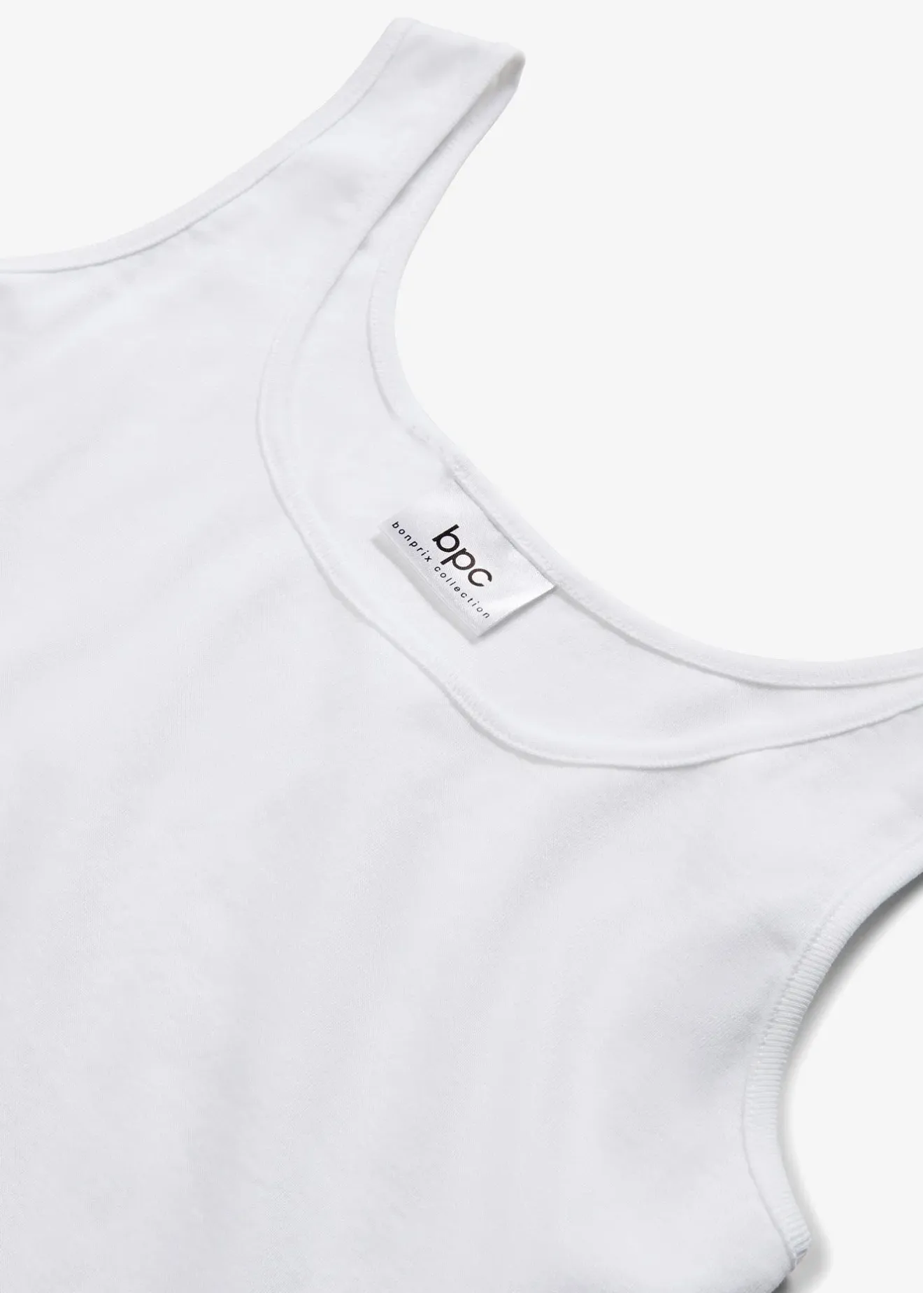 Femme bonprix Tricots De Peau|Basiques|Top côtelé 100% coton