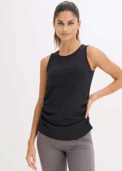 Femme bonprix Vêtements De Sport|T-Shirts & Tops|Top de sport à fronces, séchage rapide