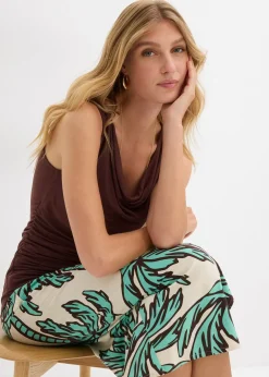 Femme bonprix T-Shirts & Tops|Top doux en viscose extensible