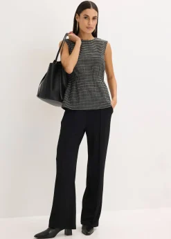 bonprix Top en bengaline|Femme T-Shirts & Tops