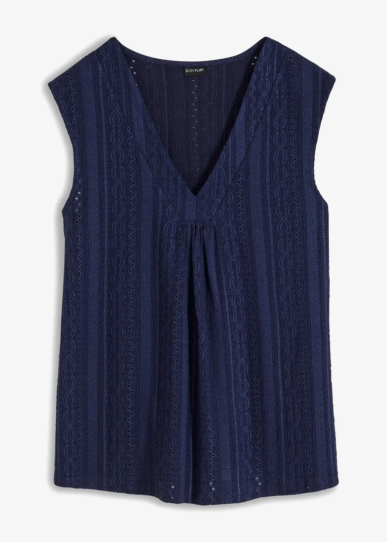 bonprix Top en broderie anglaise|Femme T-Shirts & Tops