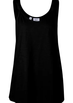 Femme bonprix T-Shirts & Tops|Top en coton à détails nœuds