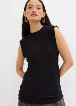 Femme bonprix T-Shirts & Tops|Top en crépon texturé