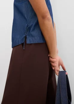 bonprix Top en jean de coton|Femme Chemisiers|T-Shirts & Tops