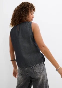 Femme bonprix Chemisiers|T-Shirts & Tops|Top en jean de coton