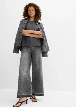 Femme bonprix Chemisiers|T-Shirts & Tops|Top en jean de coton