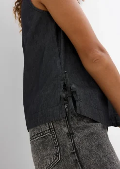 Femme bonprix Chemisiers|T-Shirts & Tops|Top en jean de coton