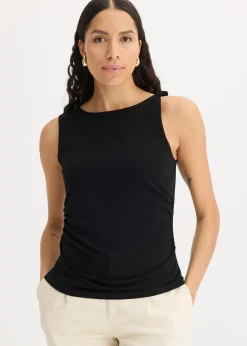 Femme bonprix T-Shirts & Tops|Top en jersey twisté