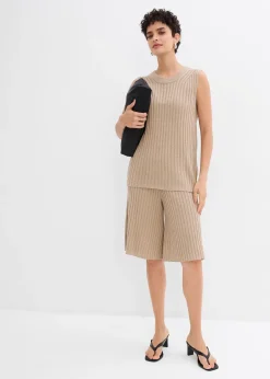 Femme bonprix Maille|Deux Pièces & Ensembles|Top en maille de viscose mélangée