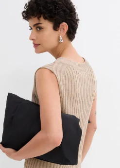 Femme bonprix Maille|Deux Pièces & Ensembles|Top en maille de viscose mélangée