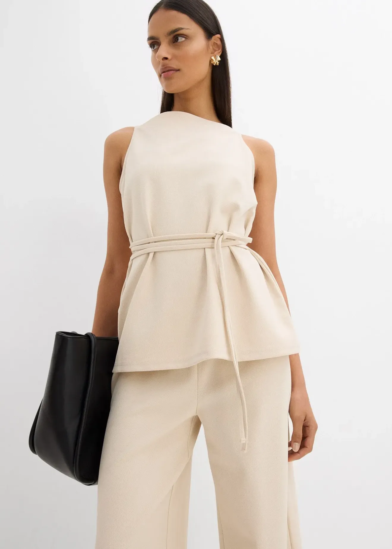 bonprix Top en maille piquée|Femme Deux Pièces & Ensembles|T-Shirts & Tops