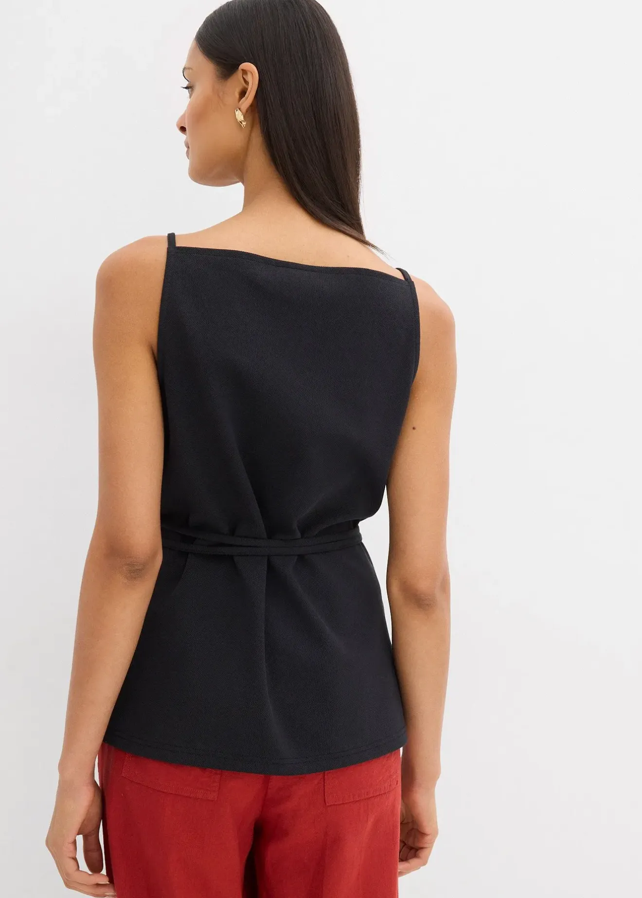 Femme bonprix Deux Pièces & Ensembles|T-Shirts & Tops|Top en maille piquée