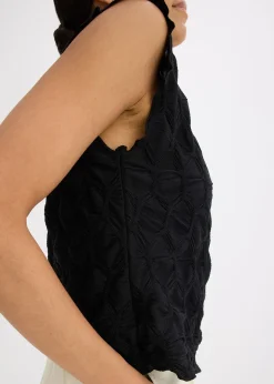 Femme bonprix T-Shirts & Tops|Top en matière texturée