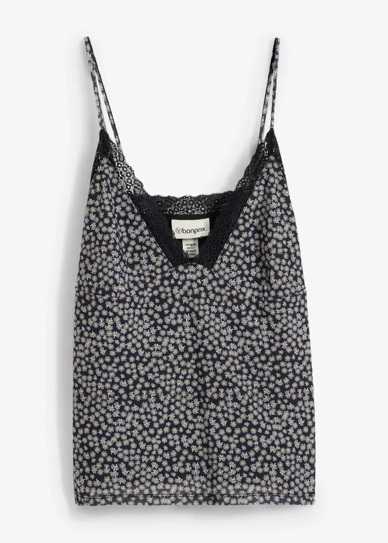 Femme bonprix T-Shirts & Tops|Top en mesh à fines bretelles