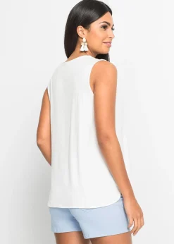 Femme bonprix T-Shirts & Tops|Top en viscose douce et extensible