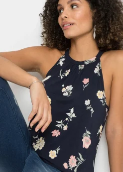 Femme bonprix T-Shirts & Tops|Top en viscose extensible