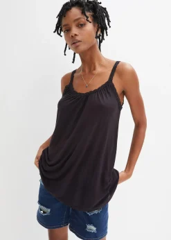 Femme bonprix T-Shirts & Tops|Top en viscose fluide