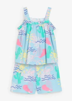 Enfant bonprix Vêtements Enfant|Filles 2-8 Ans·T-Shirts & Chemisiers|Top et short 100% coton (ens. 2 pces)