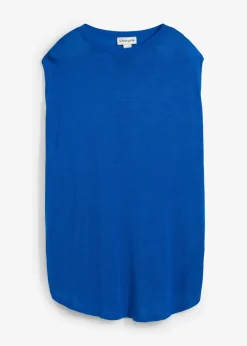 bonprix Top fluide en maille de viscose, coupe ballon|Femme Maille|T-Shirts & Tops