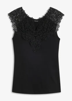 Femme bonprix T-Shirts & Tops|Top fluide en viscose extensible