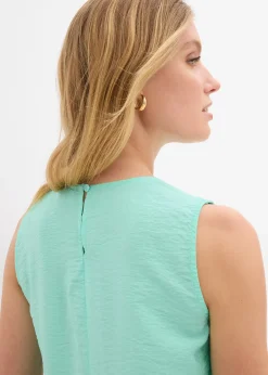 Femme bonprix Chemisiers|T-Shirts & Tops|Top fluide sans manches en viscose mélangée