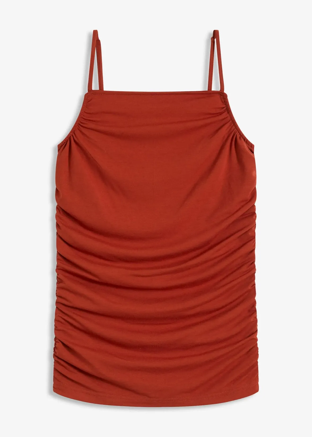 Femme bonprix T-Shirts & Tops|Top froncé à fines bretelles