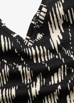 bonprix Top imprimé en jersey texturé|Femme T-Shirts & Tops