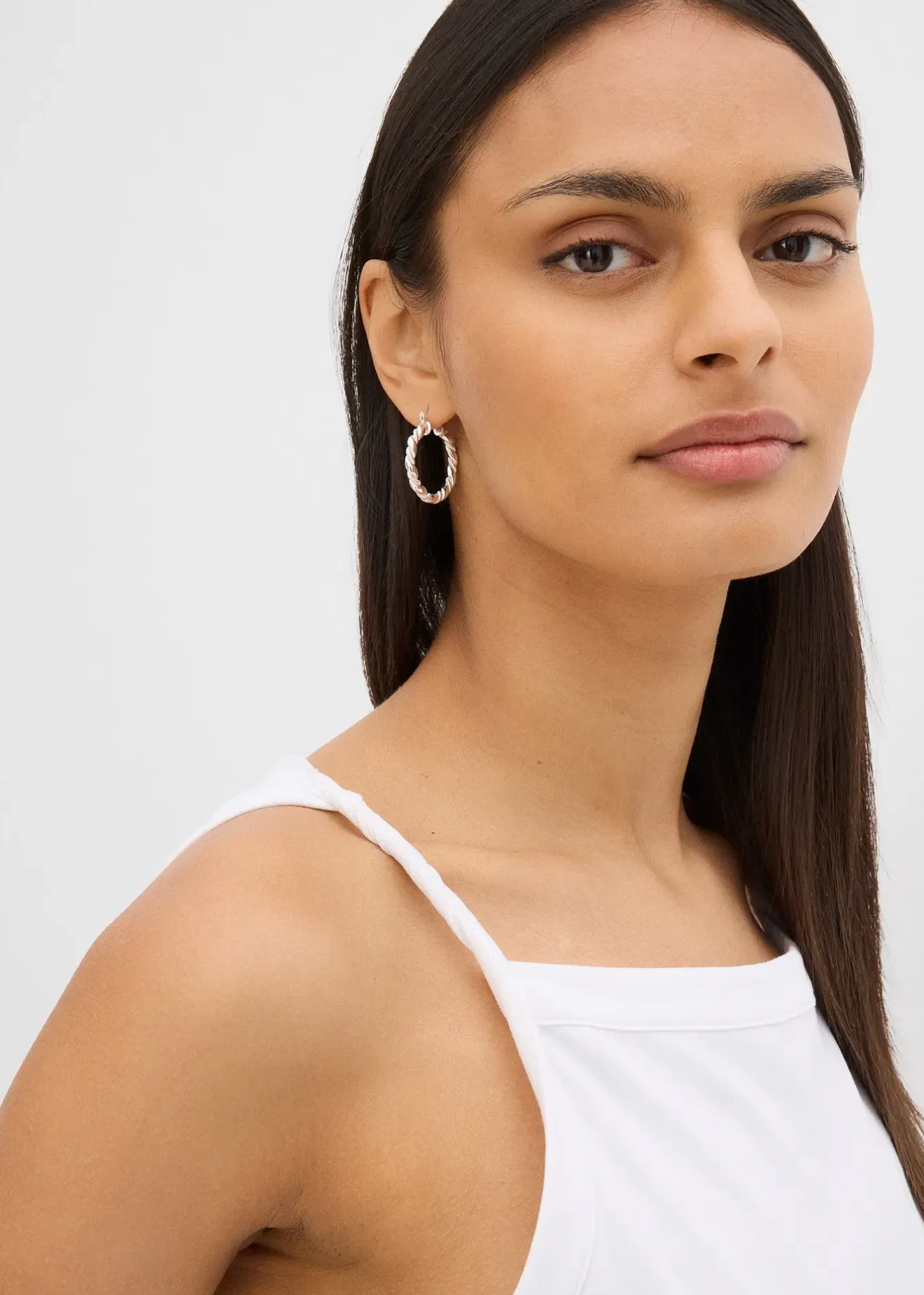 Femme bonprix T-Shirts & Tops|Top long en coton extensible