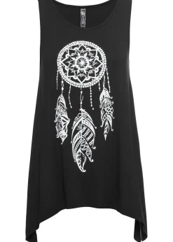 Femme bonprix T-Shirts & Tops|Top long imprimé