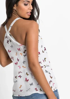 Femme bonprix Chemisiers|T-Shirts & Tops|Top sans manches 100% viscose