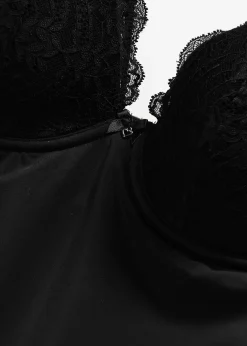 bonprix Top soutien-gorge sculptant à coques et dentelle, maintien modéré|Femme Bodies|Lingerie Sculptante