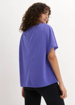 Femme bonprix Vêtements De Sport|T-Shirts & Tops|Top sportif avec haut en mesh (ens. 2 pces)