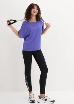 Femme bonprix Vêtements De Sport|T-Shirts & Tops|Top sportif avec haut en mesh (ens. 2 pces)