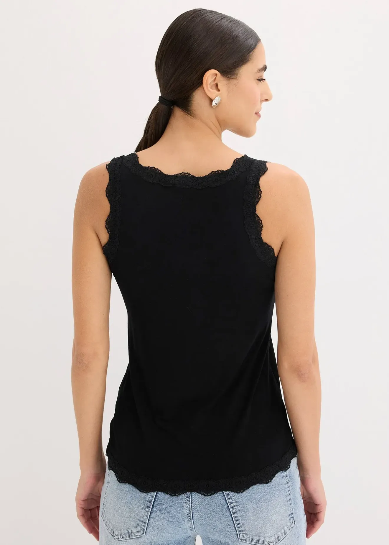 Femme bonprix T-Shirts & Tops|Tops à dentelle