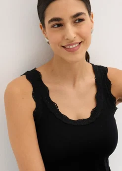 Femme bonprix T-Shirts & Tops|Tops à dentelle