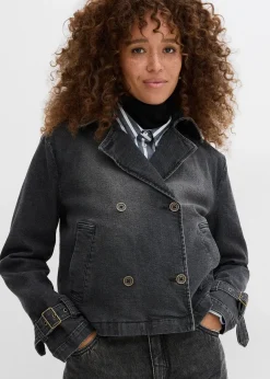 Femme bonprix Vestes & Manteaux|Trench court en denim