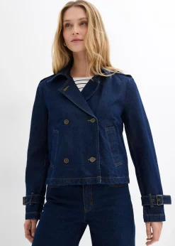 Femme bonprix Vestes & Manteaux|Trench court en denim