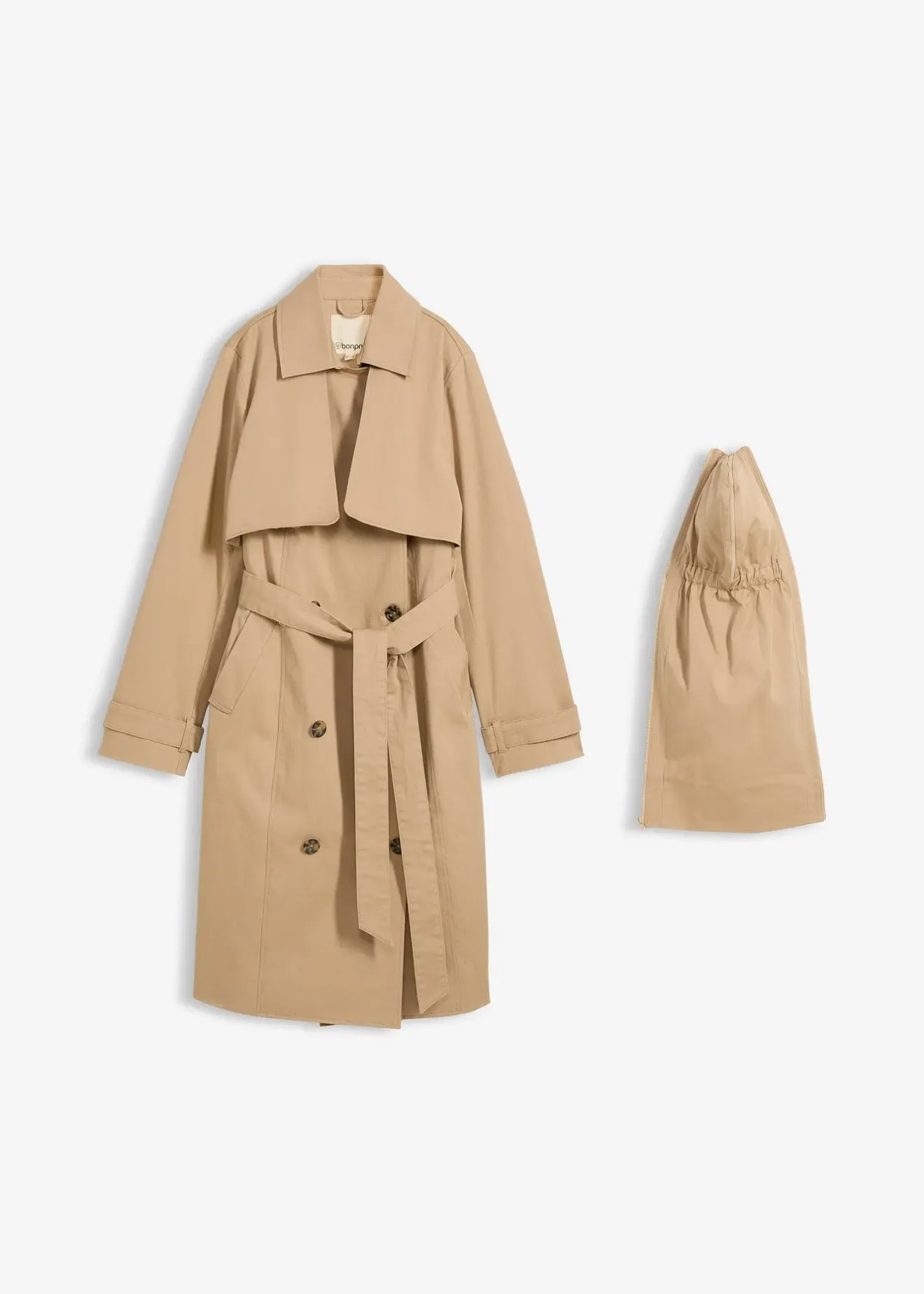 bonprix Trench de grossesse 3en1 avec empiècement de portage|Femme Femme Enceinte