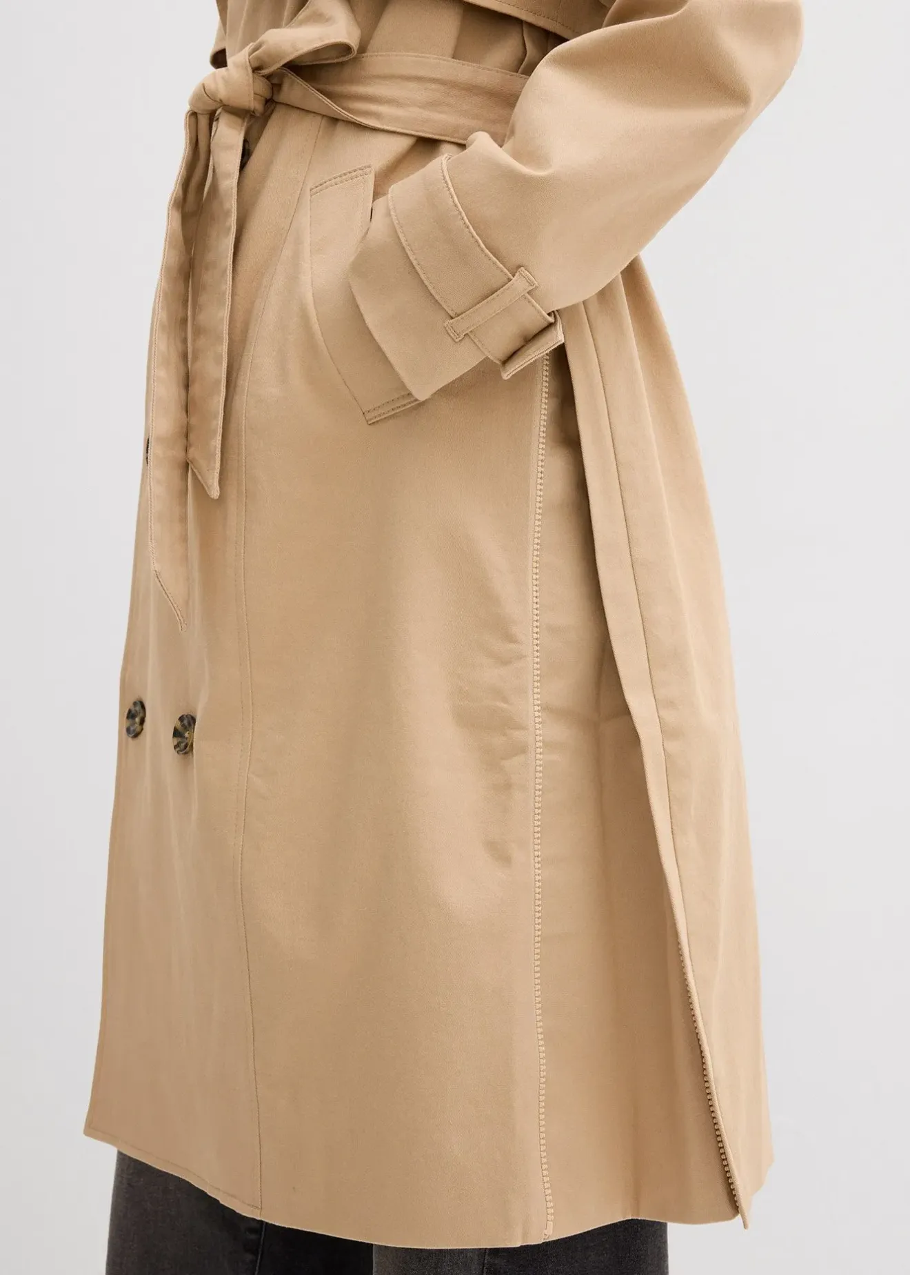 bonprix Trench de grossesse 3en1 avec empiècement de portage|Femme Femme Enceinte