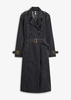 bonprix Trench en jean|Femme Vestes & Manteaux