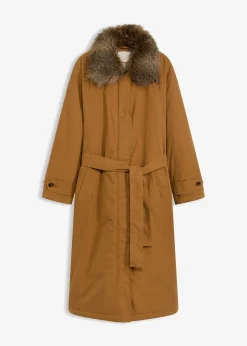 bonprix Trench-coat rembourré à col amovible|Femme Vestes & Manteaux