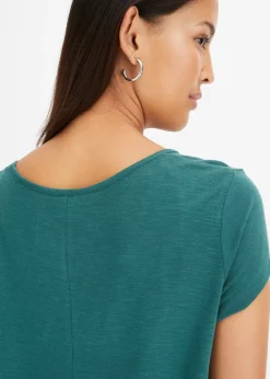 Femme bonprix T-Shirts & Tops|T-shirt à base asymétrique