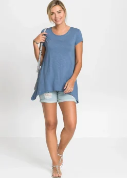 bonprix T-shirt à base asymétrique|Femme T-Shirts & Tops